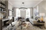 ©ArcMedia - Architectural Visualisation - Property Marketing CGI - Living Room Gallery Thumbnail