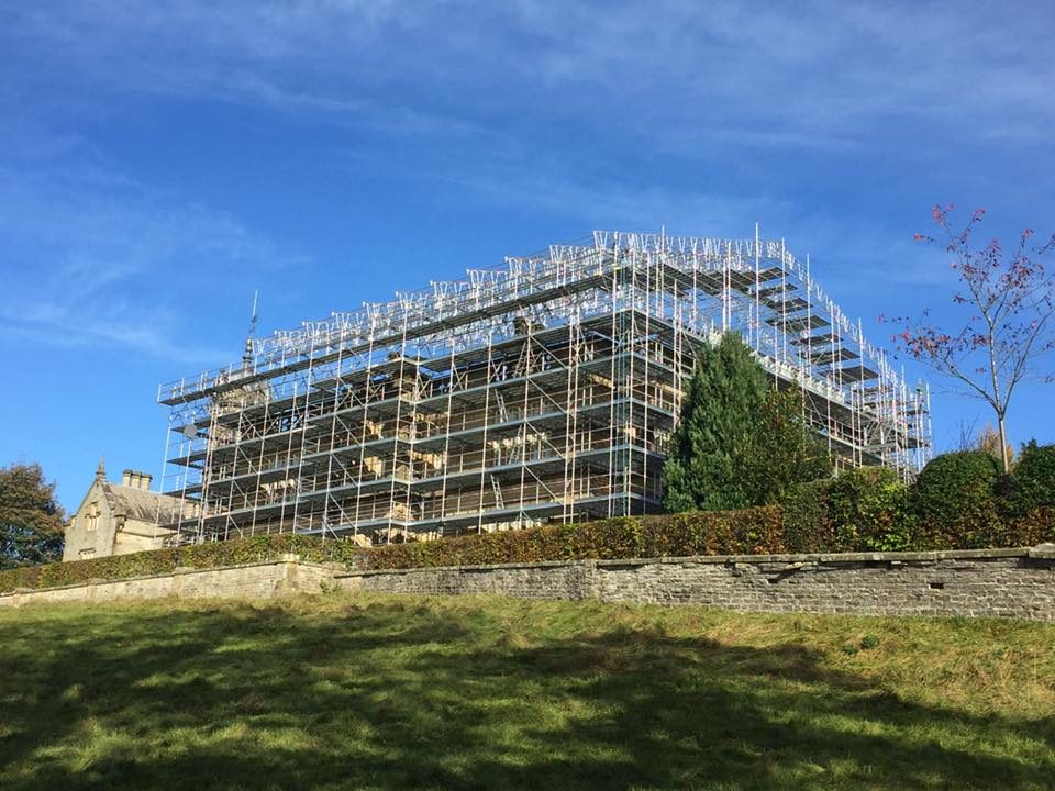 Eshton Hall Skipton Temporary Roof Works  Gallery Image